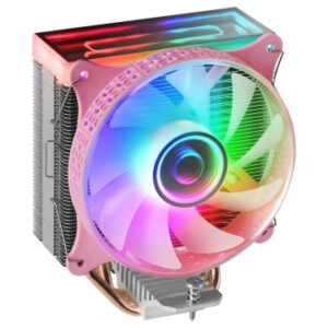 VENTILADOR CON DISIPADOR DE CPU MARS GAMING MCPU-VR PINK DISEÑO DOBLE ESPEJO INFINITO 4 HEADPIPES TD