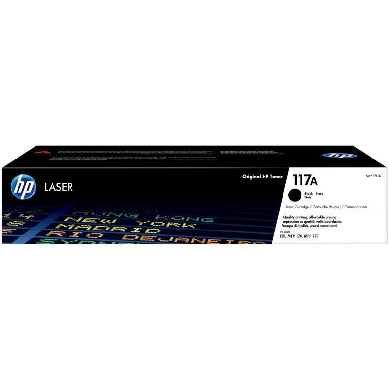 TONER NEGRO HP 117A (W2070A)