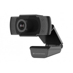 WEBCAM FHD CONCEPTRONIC AMDIS 1080P USB 3.6MM 30 FPS ANGULO VISION 90º MICROFONO INTEGRADO