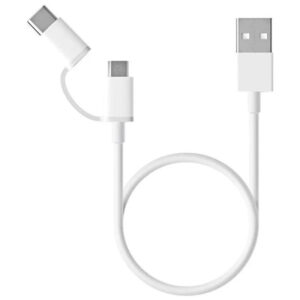 CABLE USB 2.0/M USB-C/M MICROUSB/M 0.3 M BLANCO XIAOMI